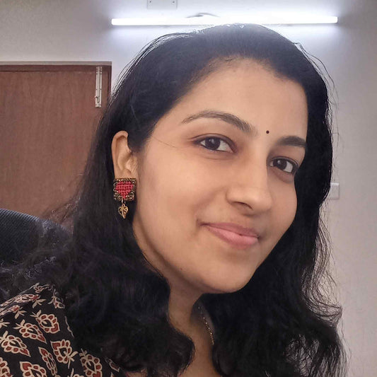 cavandoli heart stud earrings with heart charm romantic gifting valentine's day love earrings party earrings quirky anniversary