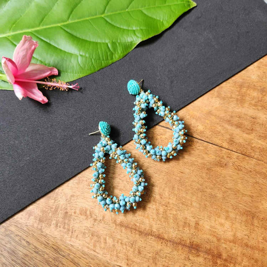 seed bead earrings statement earrings for party wear for saree office wear earrings long earrings danglers