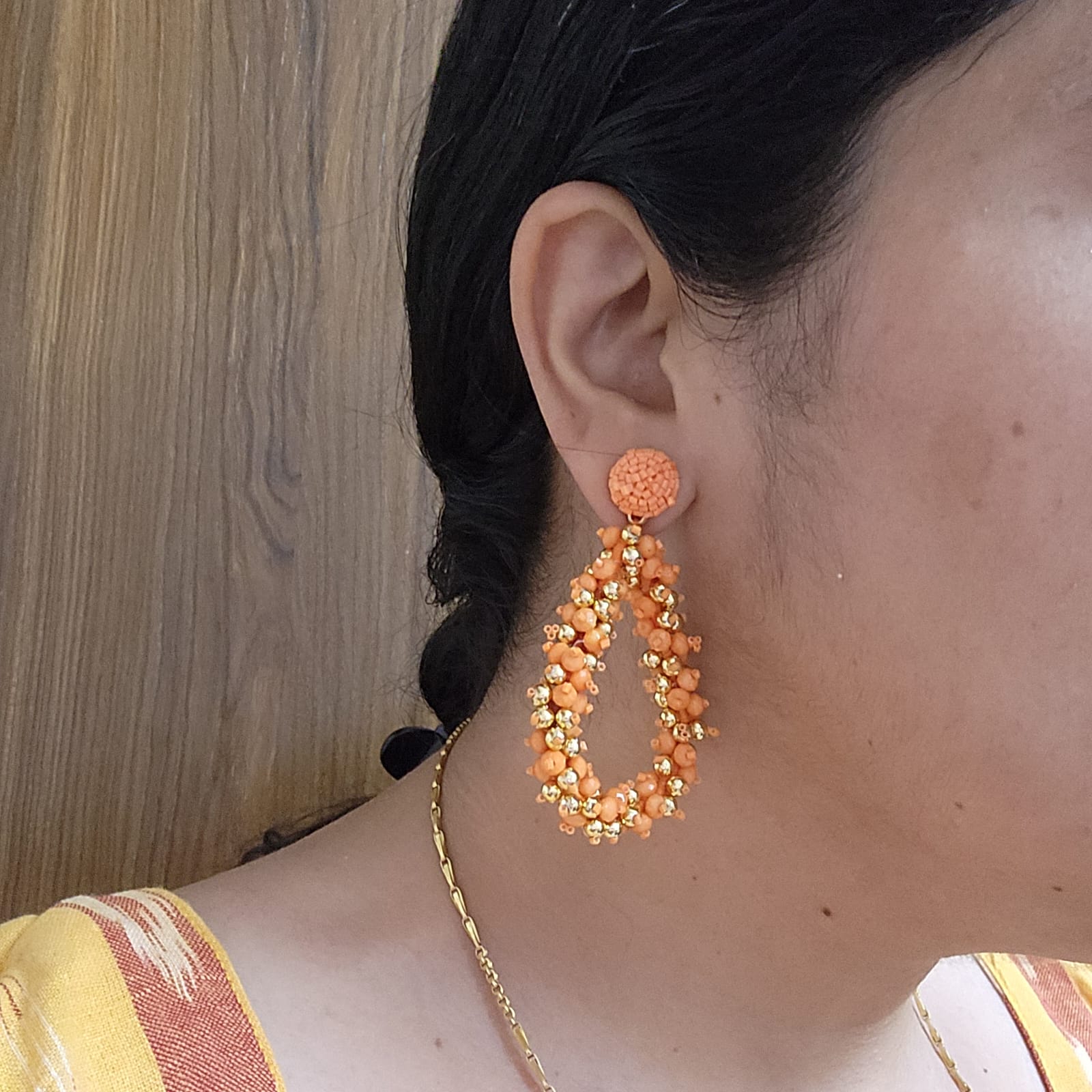 seed bead earrings statement earrings for party wear for saree office wear earrings long earrings danglers