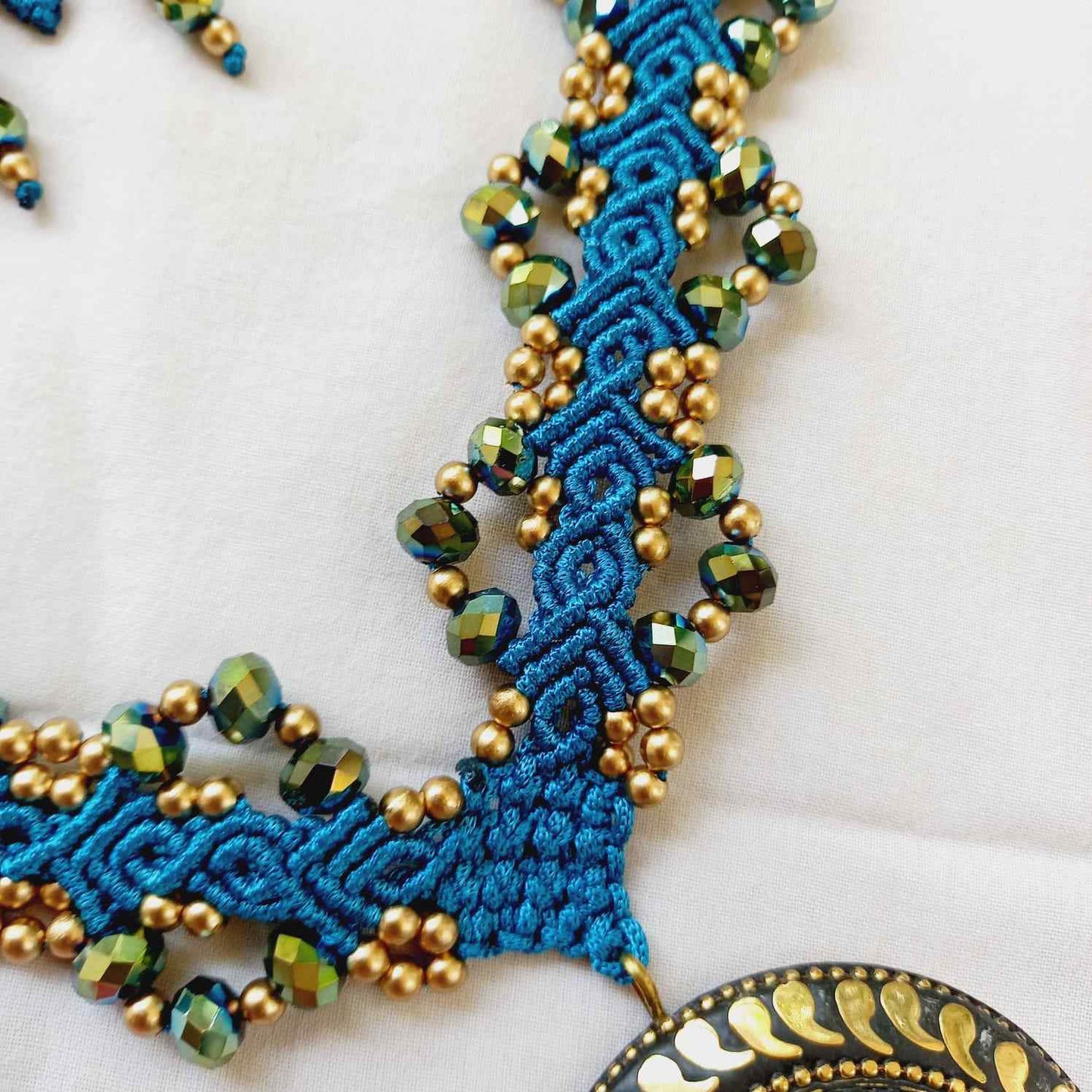 handmade jewellery set handmade necklace handmade earrings stud earrings studs bead jewellery