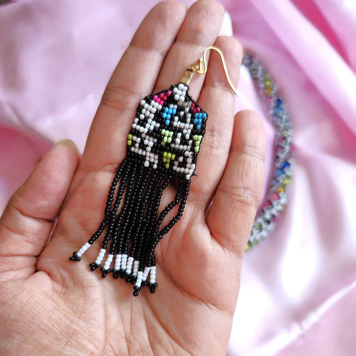 bead jewellery dog collar necklace set rope necklace partywear formal occasion