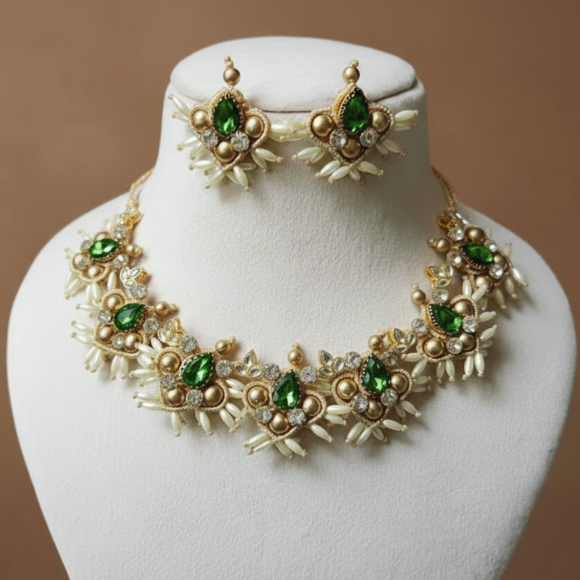 stone necklace macrame necklace set pearl necklace gold necklace bead necklace ethnic necklace