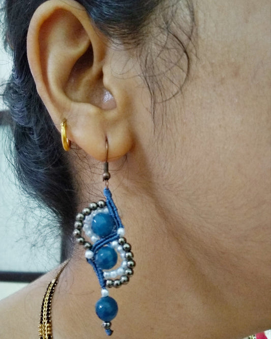 Samdhya macrame earrings