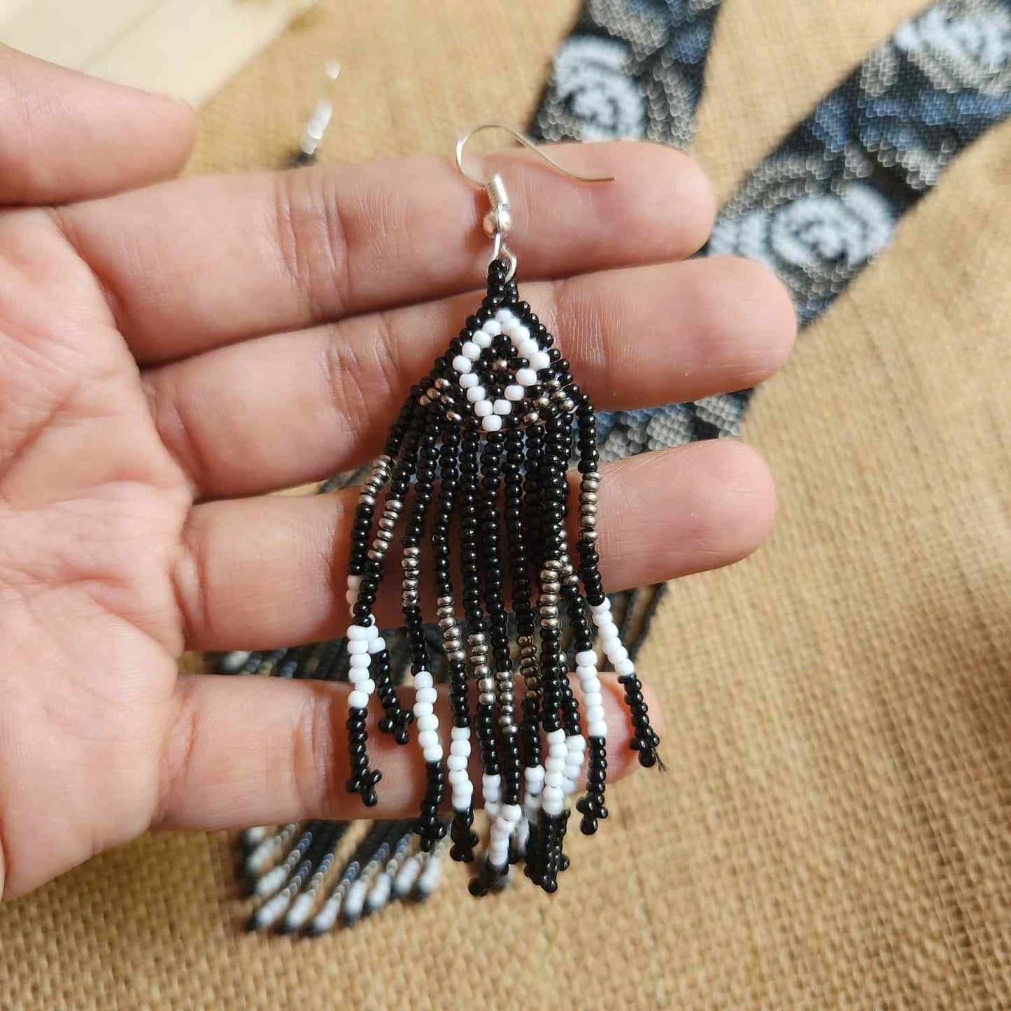 statement bead necklace partywear necklace multi colour necklace for sangeet wedding jewellery floral set bead earrings