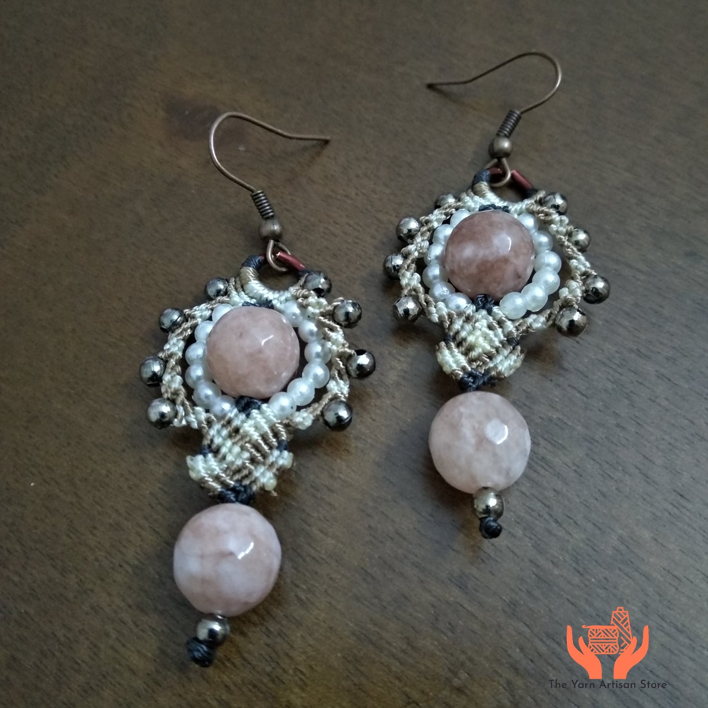 Urvaraa macrame earrings
