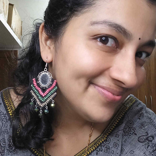 silver mirror earrings in pastel colours oval mirror earrings large dang