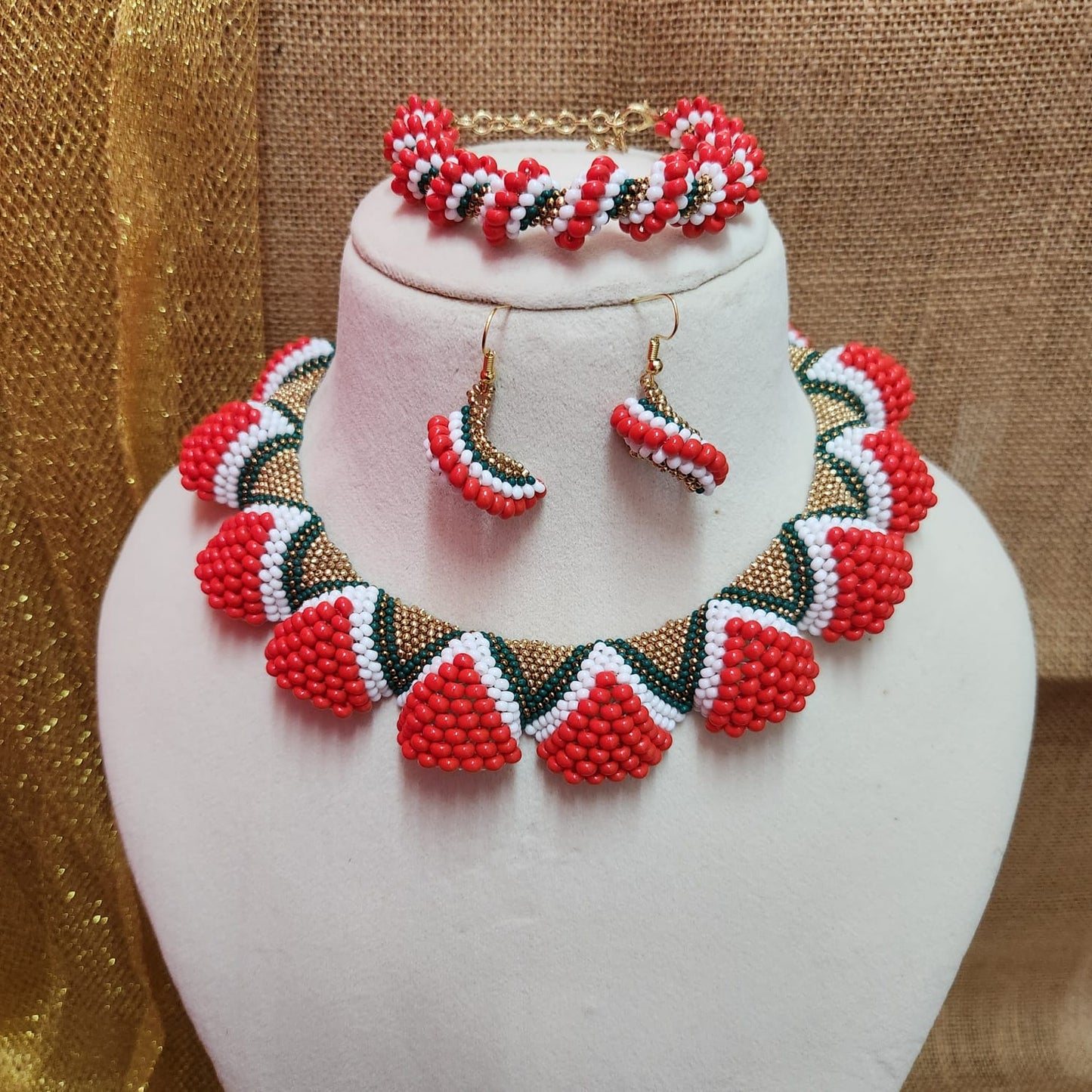 bead jewellery party necklace floral geometric jewellery for collar outfits V neck outfits