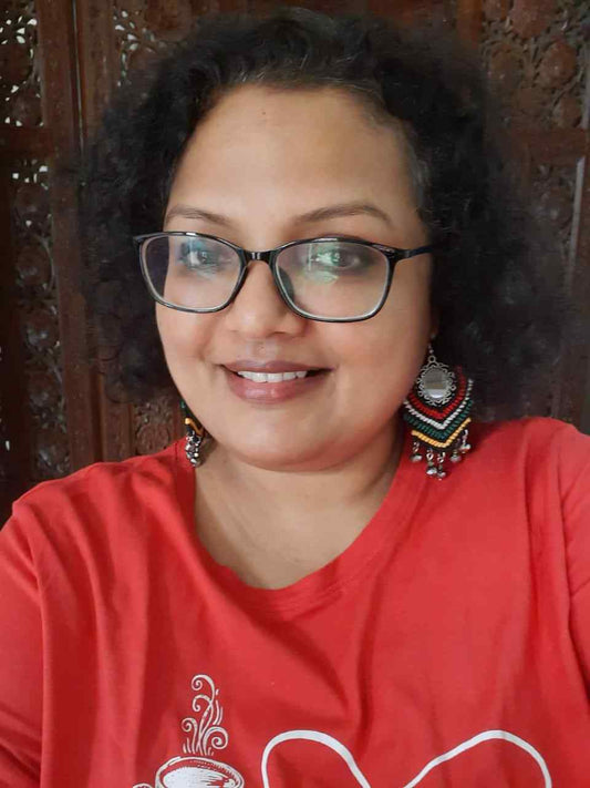 silver mirror earrings in red yellow green and black oval mirror earrings large dangler earrings macrame mirror earrings