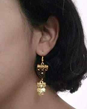 Piyu macrame earrings
