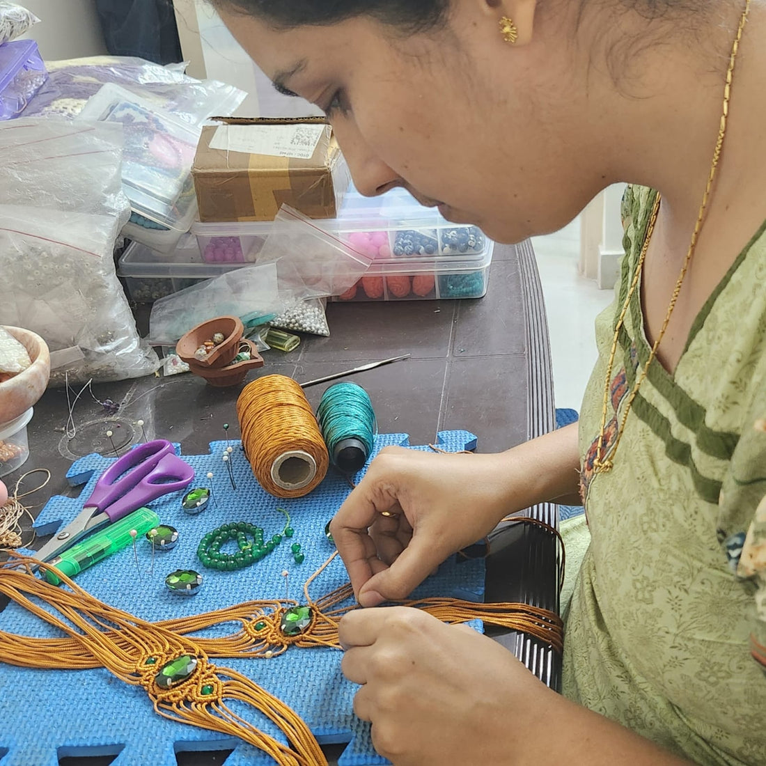 The Evolution of Macrame: From Ancient Craft to Modern Jewellery - The Yarn Artisan Store