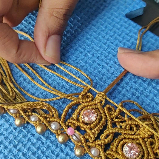 Top 5 Knotting Techniques Used in Macrame Jewellery - The Yarn Artisan Store