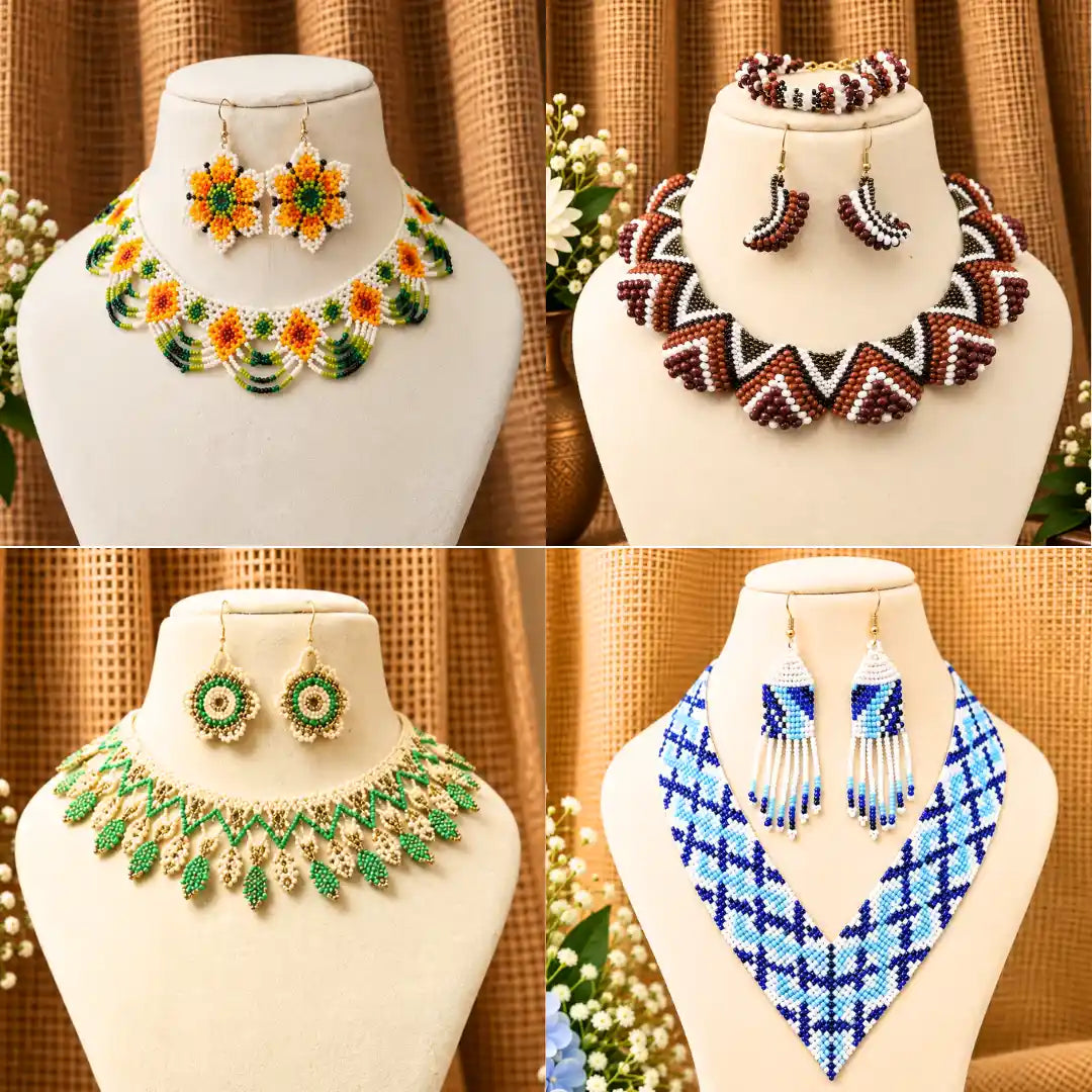 Short Bead Necklaces