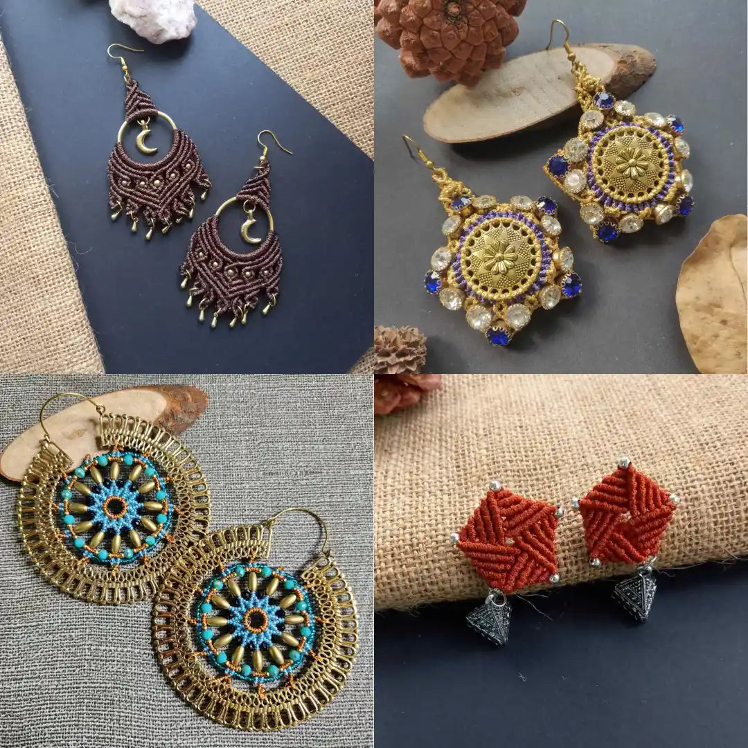 Macrame Earrings
