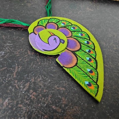 Alekhya fabric necklace set
