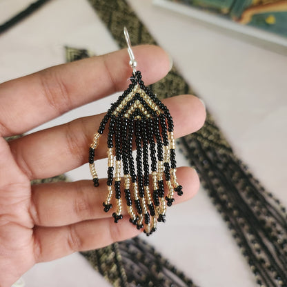 bead jewellery floral beadloom geometric design jewellery partywear jewellery buddha necklace office wear formal wear