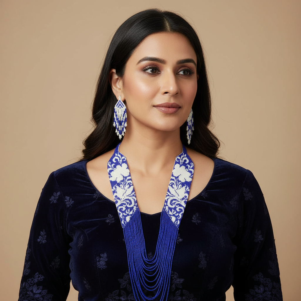 Anita beadloom necklace set