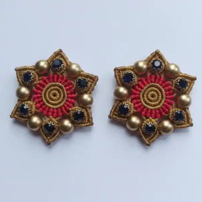 Annam macrame earrings
