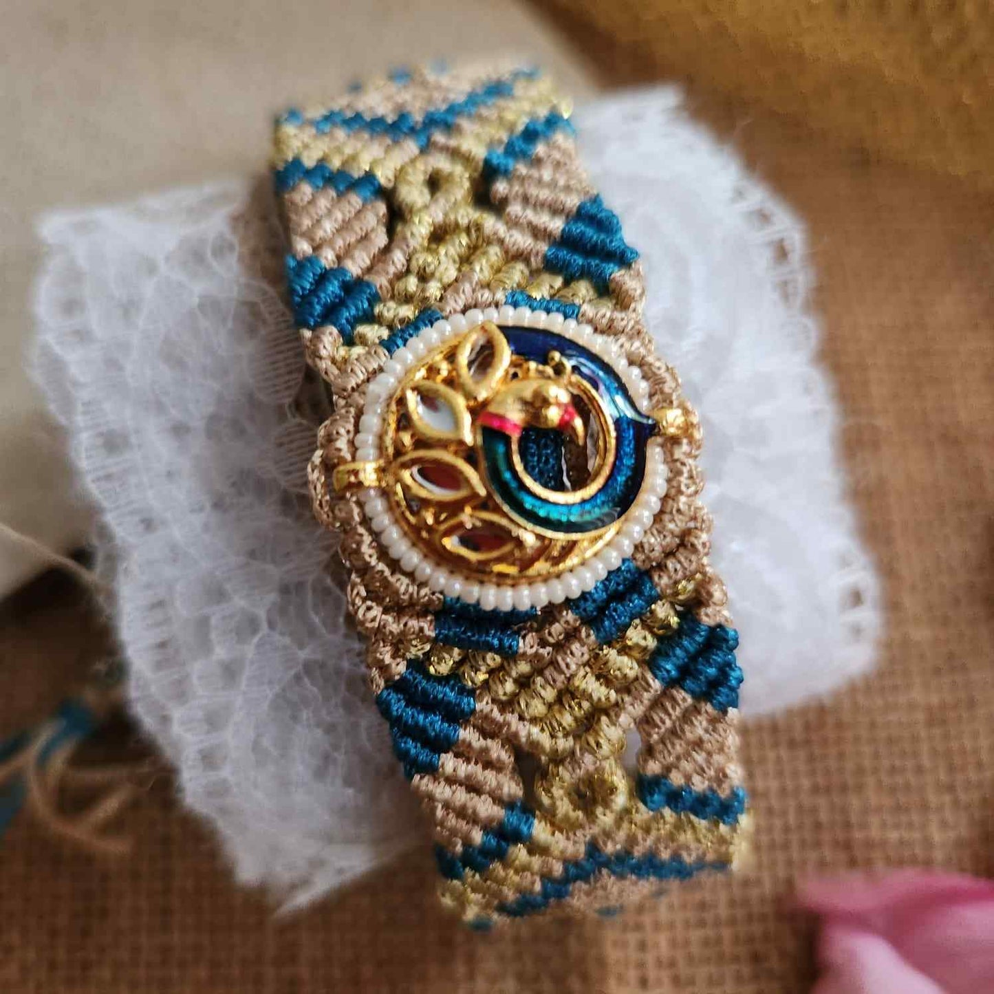 Annika macrame bracelet