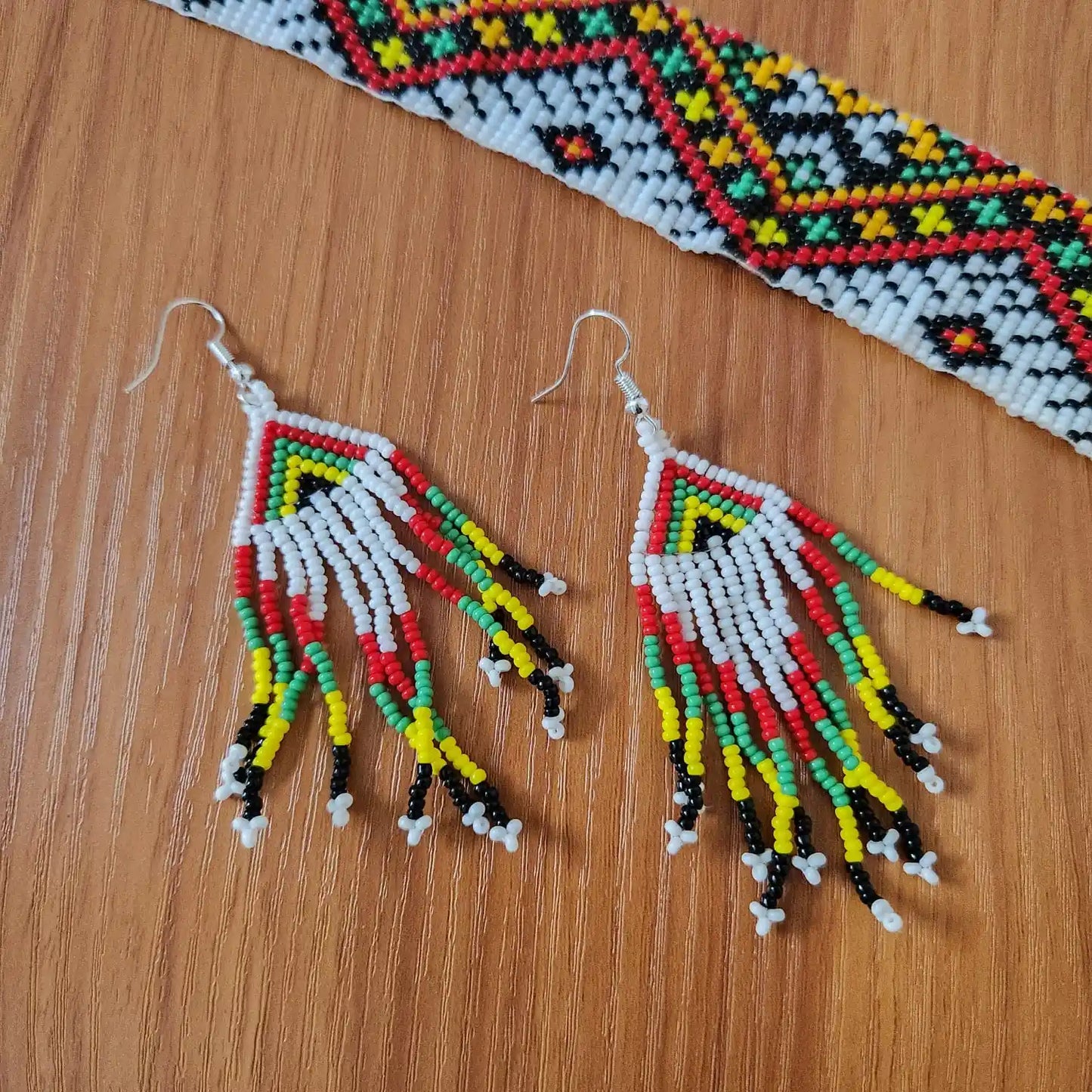 Bhavya beadloom necklace set