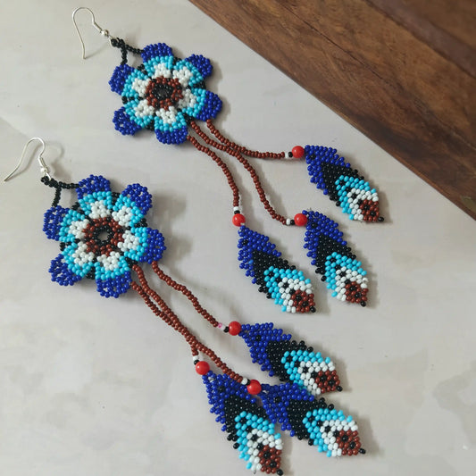 Dharitri bead earrings
