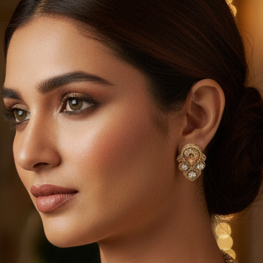 Handcrafted macramé necklace worn as single, double, and triple-layer styles, versatile festive jewellery for weddings parties sangeet reception engagement