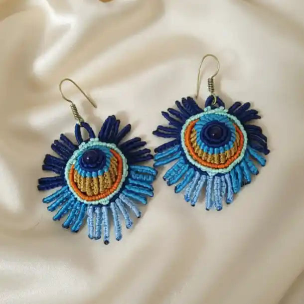 Eragu macrame earrings