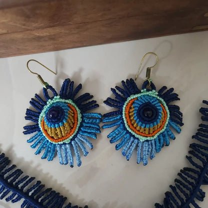 Eragu macrame necklace set
