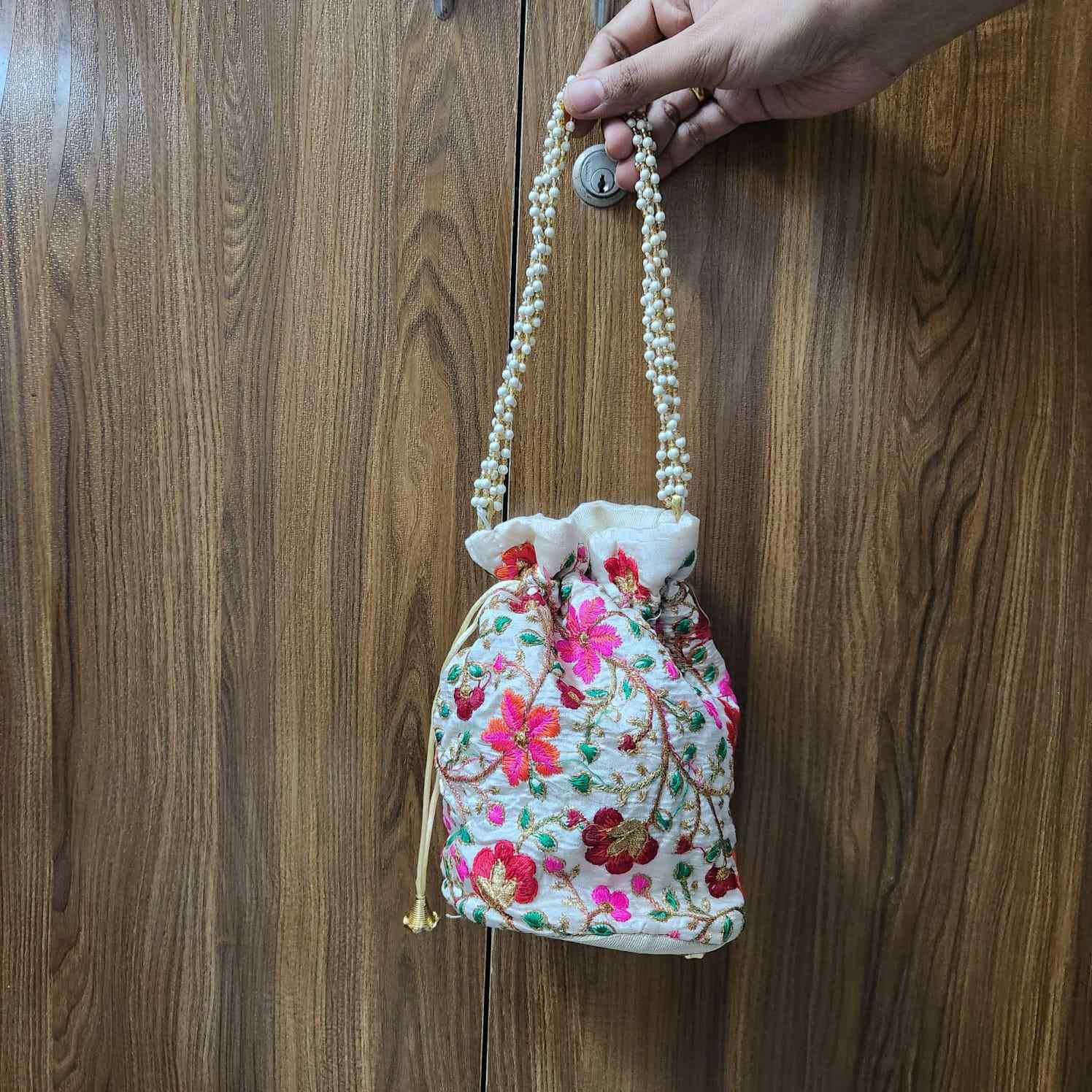 festive potli bag bundle multi coloured embroidered potli bags bundle for gifting navaratri return gift ideas affordable gift bundle offers diwali gifts budget