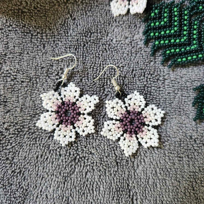 bead necklace flower necklace 3D necklace leaf green leaves haldi necklace set flower earrings white necklace