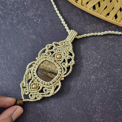 gold pendant stone jewellery party wear necklace formal wear jewellery for office work wedding jewellery gift for mom her gold jewellery 