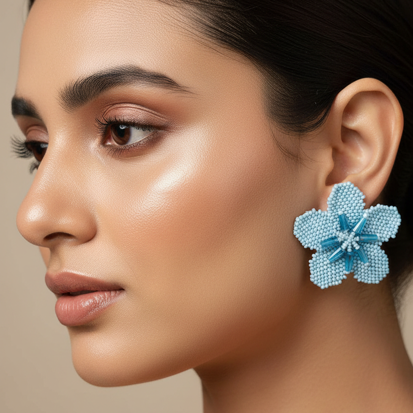 Madhu bead earrings