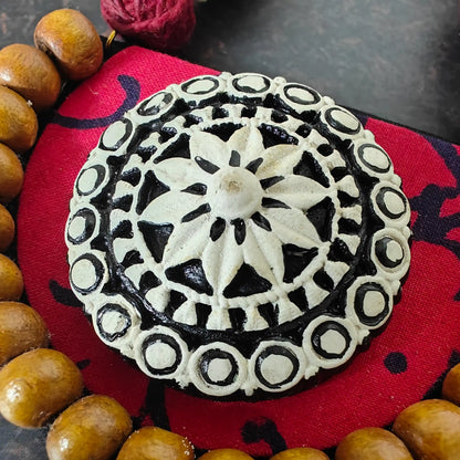 Medini fabric necklace set