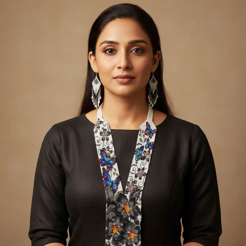 Mita beadloom necklace set