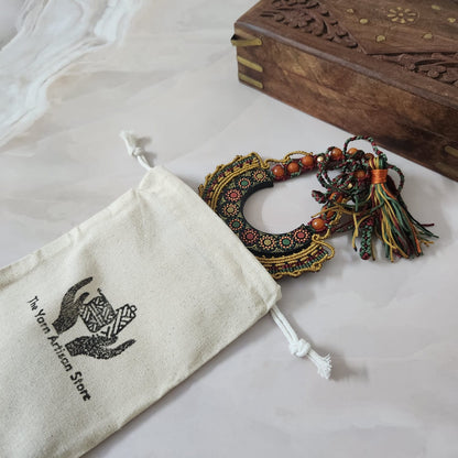 Mrida macrame necklace set