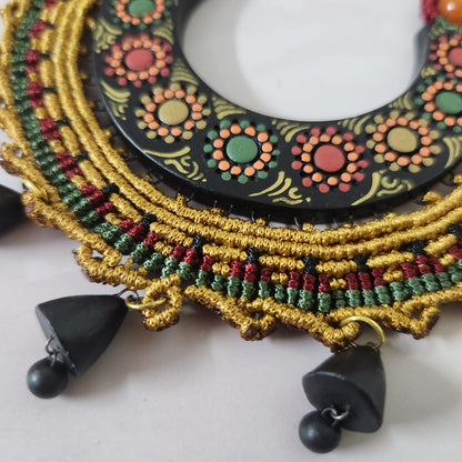 Mrida macrame necklace set