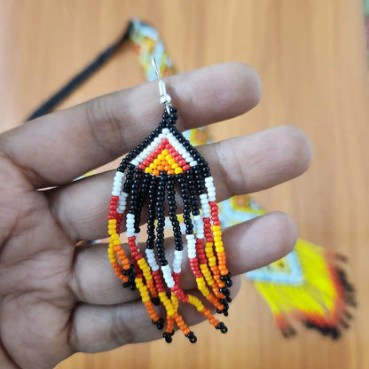 Muditha beadloom necklace set