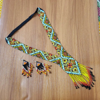 Muditha beadloom necklace set