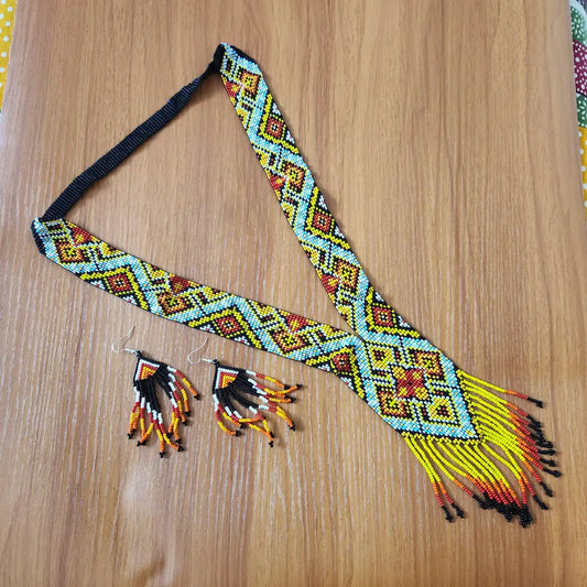Muditha beadloom necklace set