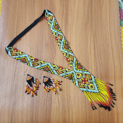 Muditha beadloom necklace set