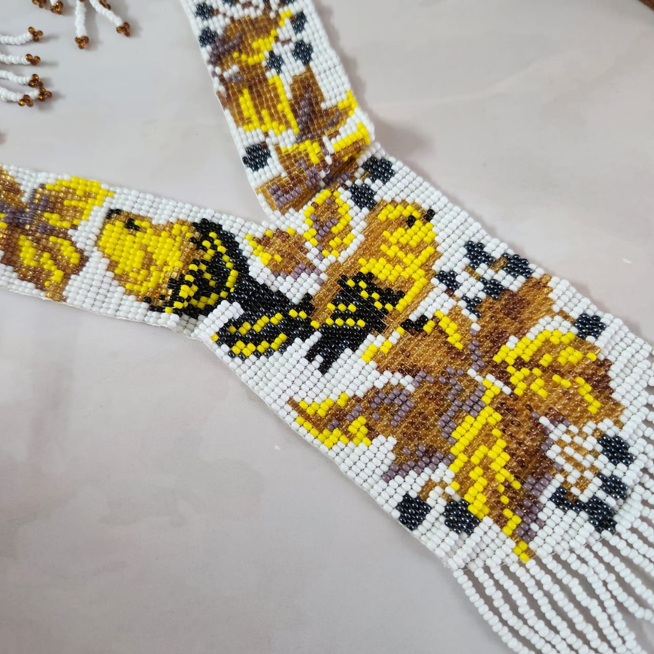 party wear jewellery bead necklace earrings set bird and leaves officewear jewellery wedding bridal jewellery 