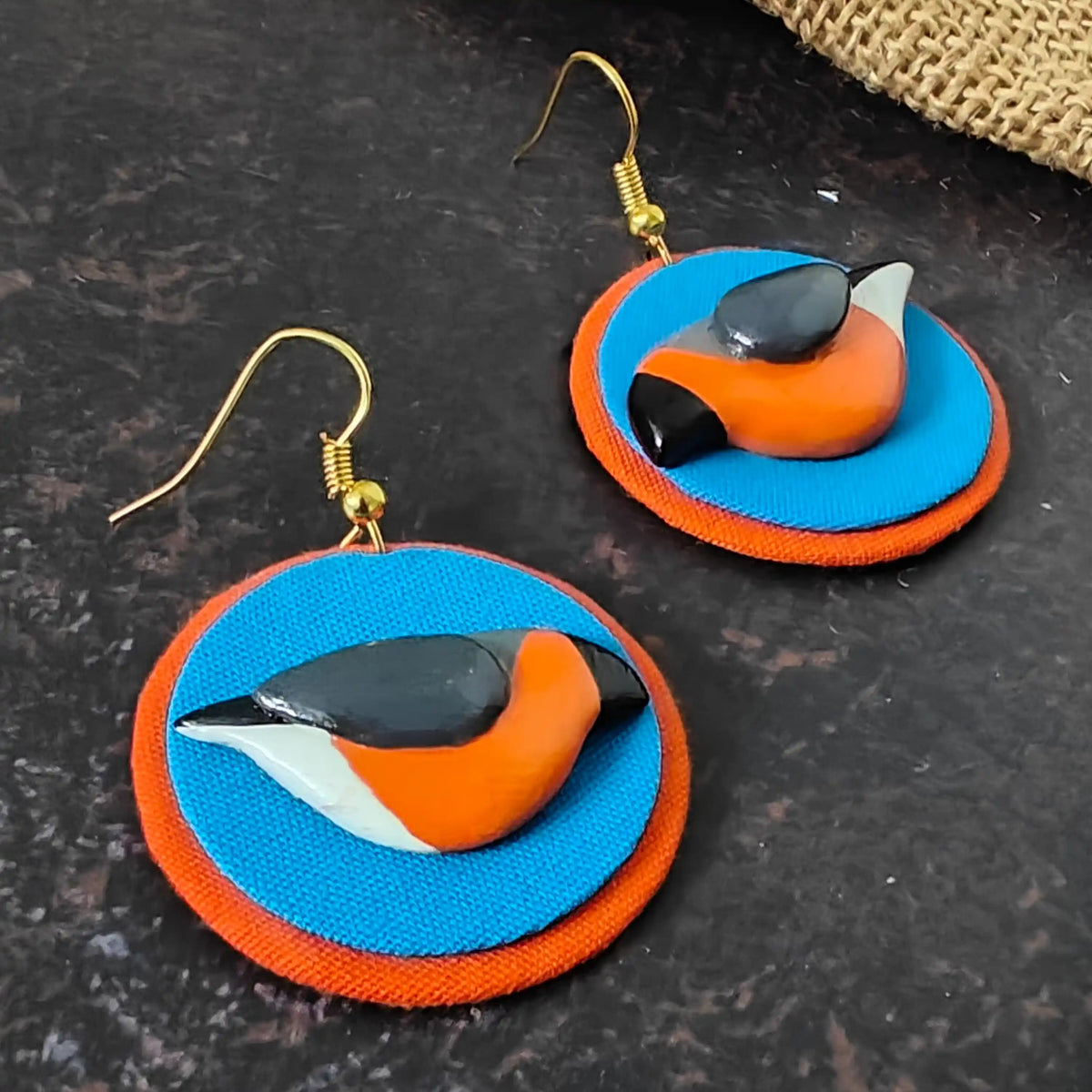 Parthivi fabric necklace set