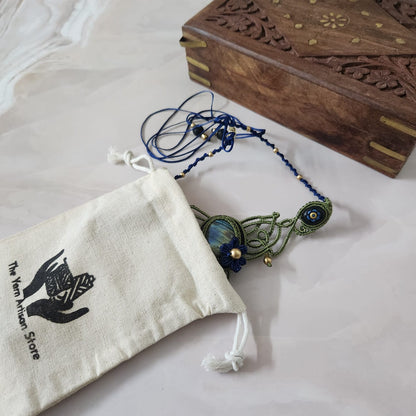 Rasa macrame necklace set