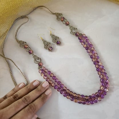 Sabitha macrame necklace set