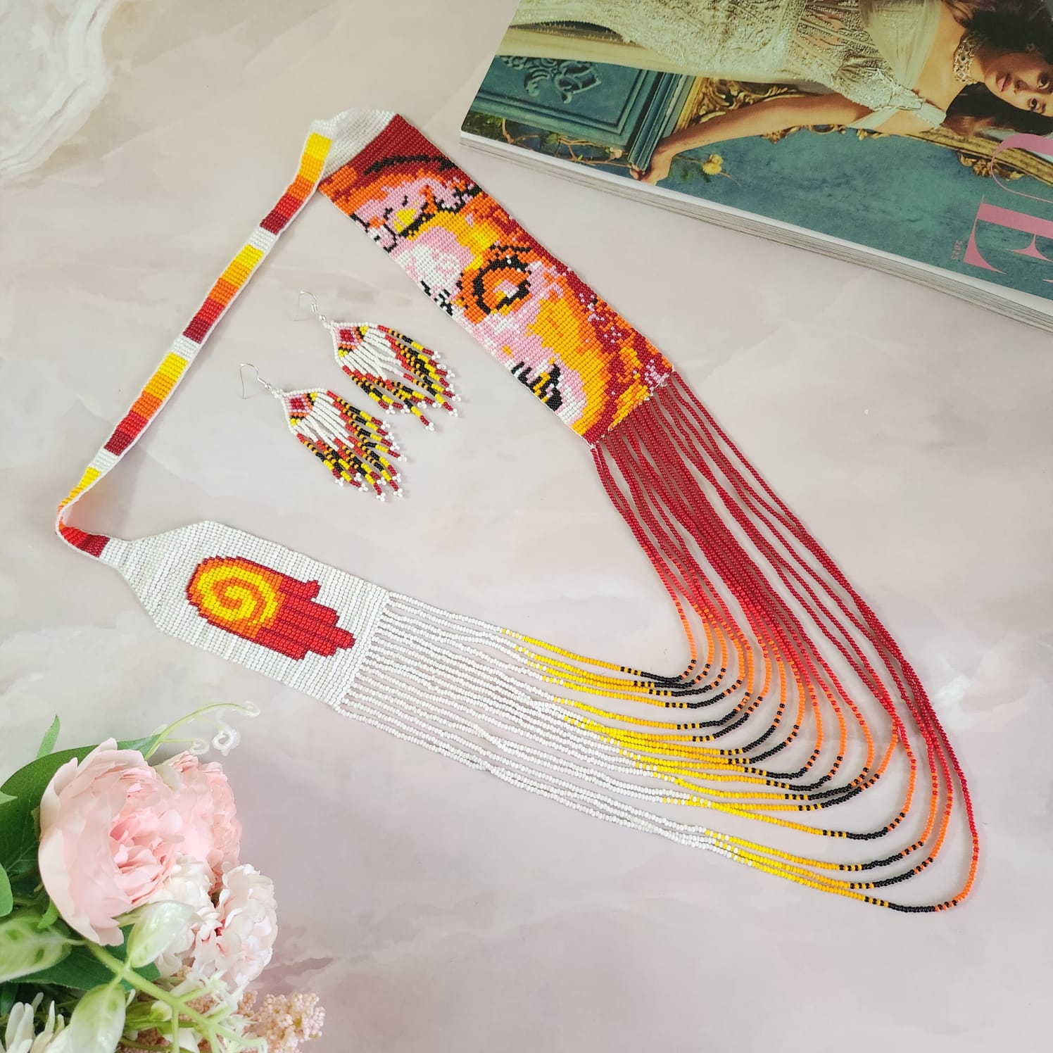 bead jewellery hamsa beadloom jewellery partywear jewellery buddha necklace office wear formal wear