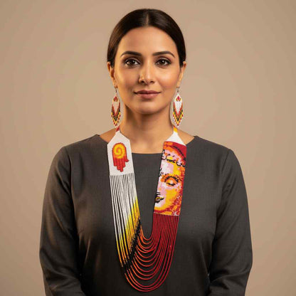 bead jewellery hamsa beadloom jewellery partywear jewellery buddha necklace office wear formal wear