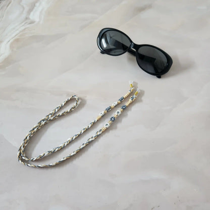 Saritha grey macrame spectacle chain