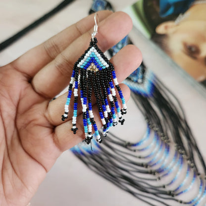 bead jewellery floral beadloom geometric design jewellery partywear jewellery buddha necklace office wear formal wear