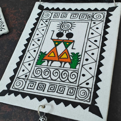Shilpika fabric necklace set