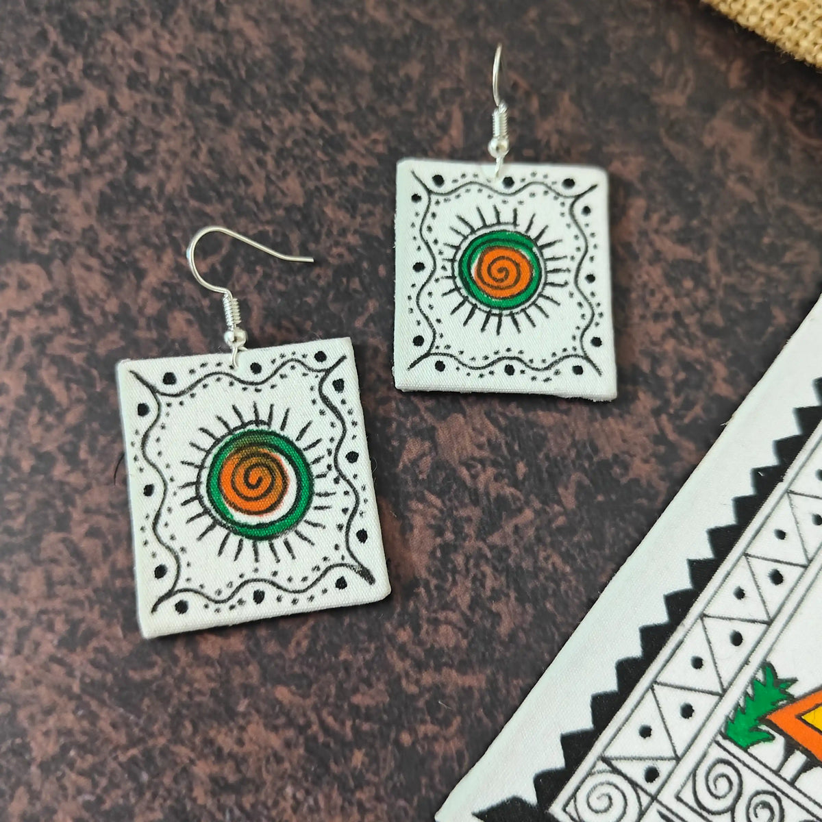 Shilpika fabric necklace set