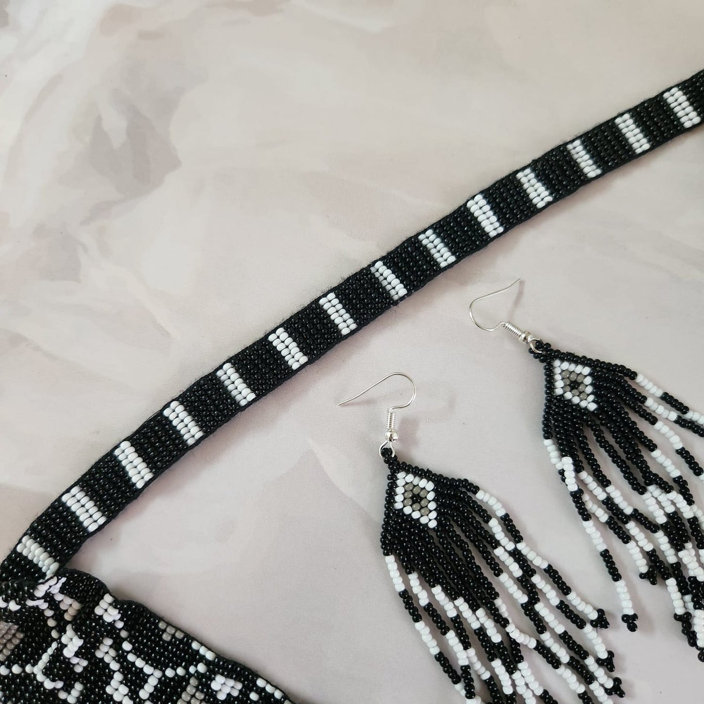 bead jewellery floral beadloom geometric design jewellery partywear jewellery buddha necklace office wear formal wear